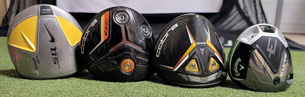 Driver Comparison Test - Nike Sasquatch, Cobra King F7, Cobra LTDx LS, Callway Elyte Mini